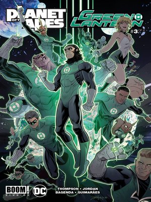 cover image of Planet of the Apes/Green Lantern (2017), Issue 3